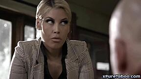 Principal Bridgette B And Teacher Derrick Pierce Teach Brooklyn Gray Sex In Office!