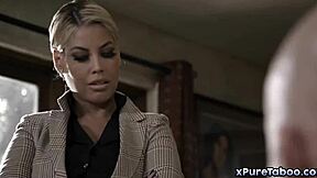 Principal Bridgette B And Teacher Derrick Pierce Teach Brooklyn Gray Sex In Office!