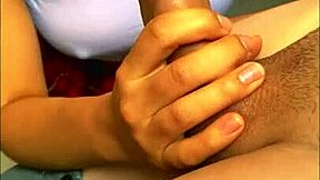 Juan's Stepdaughter Surprises Him Masturbating And Gives Intense Blowjob