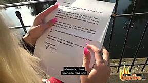 Wow, Lola Shines rides that big dick in public like a pro!