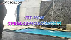 I sneak away with my buddy's wife for some fun while he's working