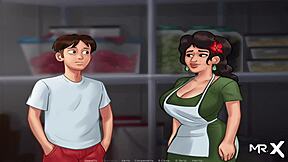 summertimesaga episode 1 scene 43 showcases the big mature mexican ass