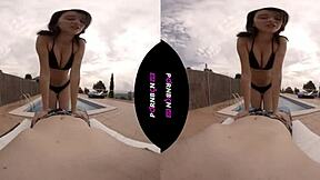 Horny Latina Neighbor Outdoor Fuck