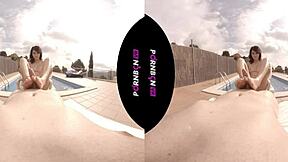 Horny Latina Neighbor Outdoor Fuck