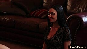 stepteen 18+ riding cock in taboo fantasy getting pleased 😈