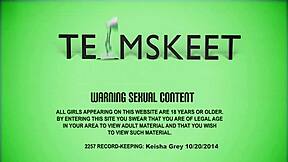 teen keisha grey jumps on wild sex offer!