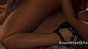 lesbian group with mistress using strap-on and whip