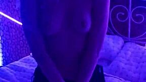 Beautiful Girl Feels Intense Pleasure As She Moves Erotically On The Bed With Her Ass And Pussy Exposed