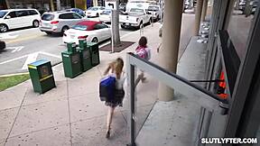 Callie jacobs gets fucked at shop