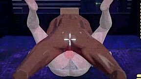 perverted guy playing with cute girl 4 in hentai cartoon big tits teen scene