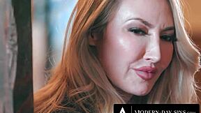 Modern-day sins where kendra james disciplines teen thief with lesbian encounter