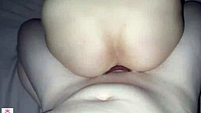 Close-up double penetration on 18 year old with anal plug 😏 POV free