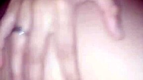 filling my latina girlfriend's ass with cum, legs over shoulders