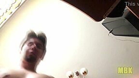 I's alone at home 18 masturbatin with my big cock monster.