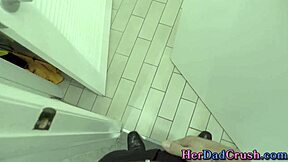 Kinky Teen Rubs Her Pussy in POV Taboo Session!