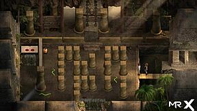 Treasure of Nadia features Madeleine in a nude profile scene