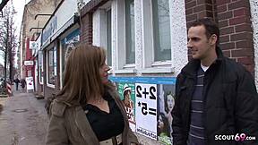 mega ass teen picked up for cash in berlin street casting without condom