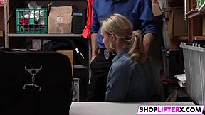 sultry teen 18+ emma gets fucked for shoplifting 😈