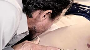 Kinky stepdaughter gets her pussy plowed hard after blowjob 😈