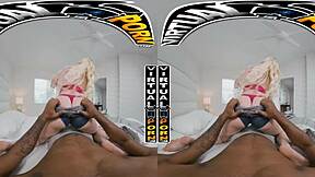 Dixie Lynn Takes Deep BBC Anal In VR Scene