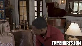 i love watching teen babysitter chloe rose bringing down the bbc house with isiah maxwell