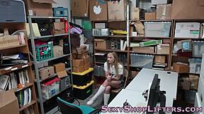 Teen shoplifter gets fucked