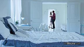 teen reunites with big black cock for hardcore anal fucking in reality scene