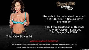 Hey, brunette Katie St Ives sucks cock hard in this fucking session! 😏