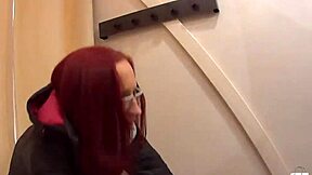 Mallcuties - Amateur Redhead Sucks and Fucks Outdoors.