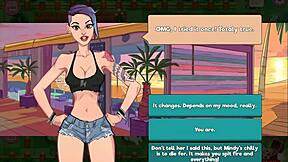 Redhead explores ranch fantasy in nutaku booty farm hentai game part 19