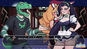 Jan Love Sucks Monster Cock In Locker At Night