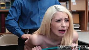 Blonde amateur and latin teen in uniform fuck black dick for first time.