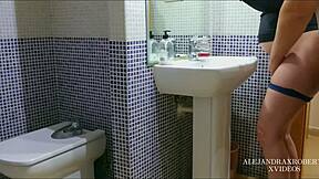 Boyfriend Masturbates Pregnant Friend In Threesome