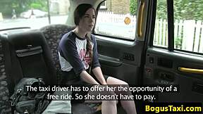 British Teen Fucked By Taxi Driver Outdoors Public