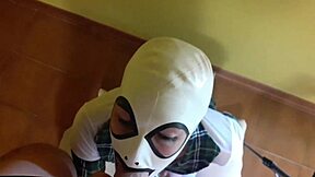 Laura in heels gets rough deepthroat and facial pov from amateur model