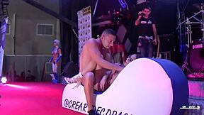 Francys Belle, the horny Brazilian teen, has public sex with Spanish big dick Victor Bloom