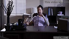 so extra part 3 with seth gamble and the petite teens in hardcore blowjob action