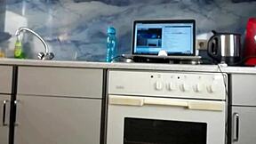 Sexydeas Shows Off Sensational Ass In Kitchen