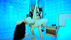 Homemade amateur video of sex on the love swing