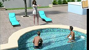 A wife and stepmother caught in a twisted family game at 49