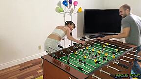 fucking bet turns wild with step-sister luna rival