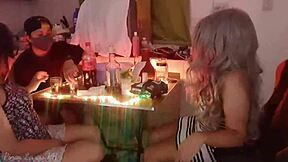 Classmates' Drinking Party Turns Into Wild Homemade Sex With Petite Asian Teens