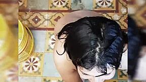 amiga sucking lollipop