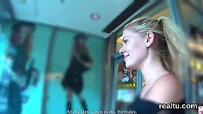 yo, watch this glamorous czech teen get seduced at the supermarket and drilled in pov.