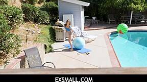 brad newman pummels lily glee's tight wet pussy 😍