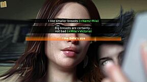 Summers gone in this teen game with big tits and ass