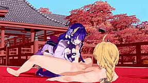Genshin Impact: Intense Sex With Raiden Shogun In 3D Hentai