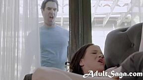 Alison Rey Suggestively Services Ken Feels' Pipes With Big Tits