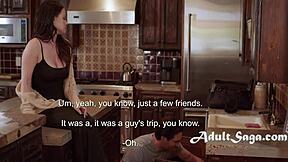 Alison Rey Suggestively Services Ken Feels' Pipes With Big Tits