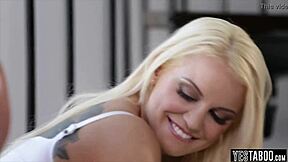 Stepdaddy rips pants for doggystyle fun